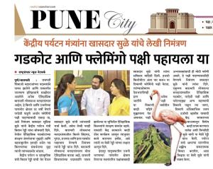 गडकोट आणि फ्लेमिंगो पक्षी पाहायला या, खासदार सुळे यांचे निमंत्रण 