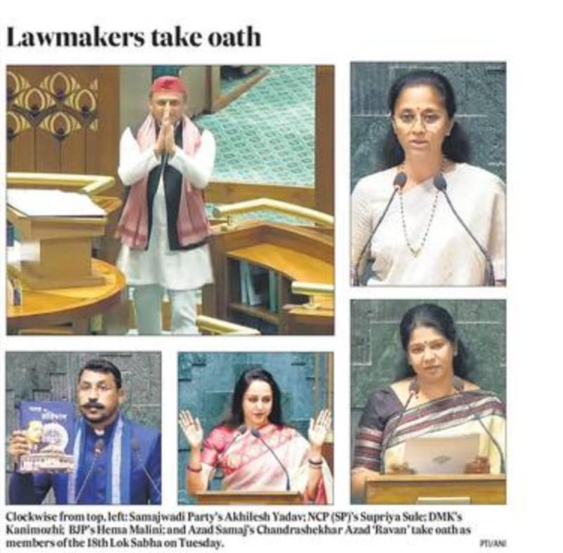 Lawmakers take oath