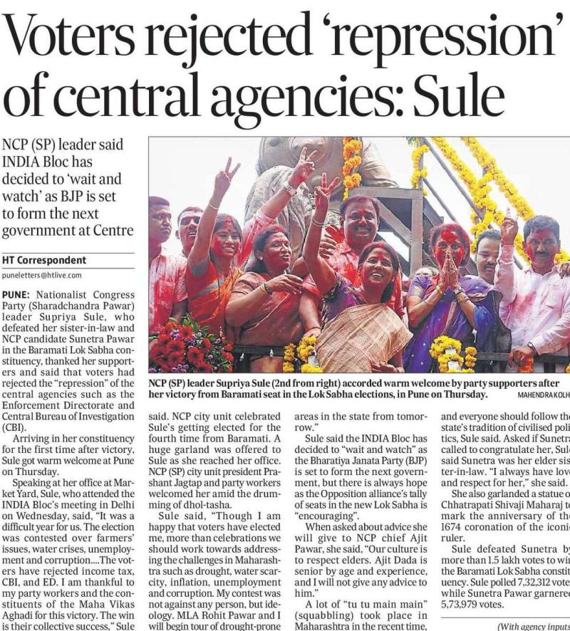 Voters rejected 'repression of central agencies- Sule 