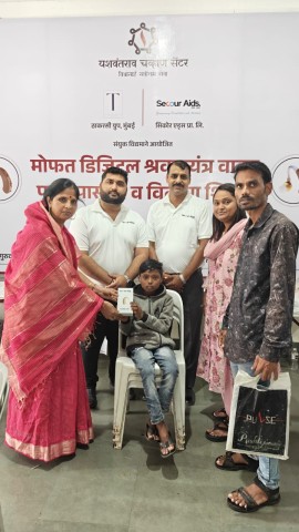 खासदार सुप्रिया सुळे यांच्या संकल्पनेतून मोफत डिजिटल श्रवणयंत्र तपासणी व वाटप शिबीर