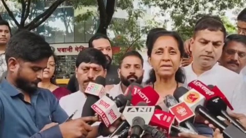 प्रवीण गायकवाडांन विषयी सुप्रिया सुळे म्हणाल्या...