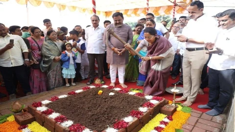 [Navarashtra]कर्वेनगरमध्ये होणार धनुर्विद्या क्रीडा संकुल; सुप्रिया सुळे यांच्या हस्ते भूमिपूजन संपन्न