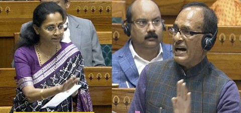 गारपीटग्रस्त शेतकऱ्यांचे नुकसान आणि सोयाबीनच्या दराबाबत सुळे यांचा लोकसभेत प्रश्न