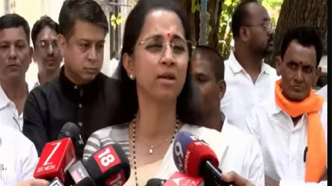 [TV9 Marathi]पार्थ पवारांच्या राजकीय परिपक्वतेबद्दल विचारताच सुप्रिया सुळे बोलल्या की, हा प्रश्न तुम्ही…