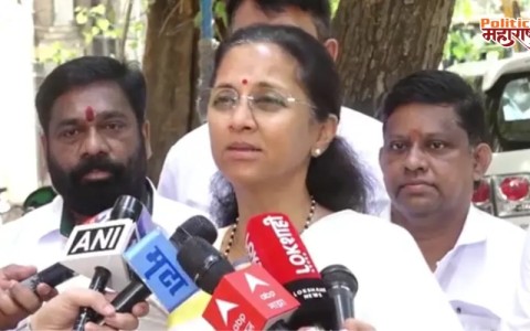 सुनेत्रांच्या मुख्यमंत्रीपदाबाबत सुळे म्हणाल्या, “बारामतीला जर…”