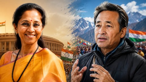 सोनम वांगचुक हे आपल्यासाठी आणि देशासाठी अत्यंत महत्त्वाचे व्यक्तिमत्त्व – सुप्रिया सुळे
