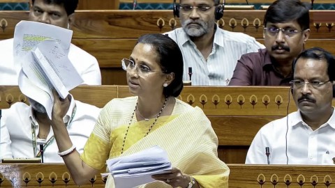 Supriya Sule seeks JPC on anti-paper leak Bill, SIT probe into alleged police action on protesters