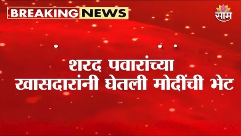 राजकारणात हालचालींना वेग, Sharad Pawar यांच्या खासदारांनी घेतली PM Modi यांची भेट