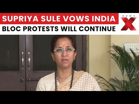 Supriya Sule Vows Unified Protests: INDIA Bloc Holds High-Tea Strategy Meet At Rahul’s | NewsX