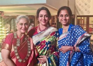 Jaya Bachchan and Hema Malini